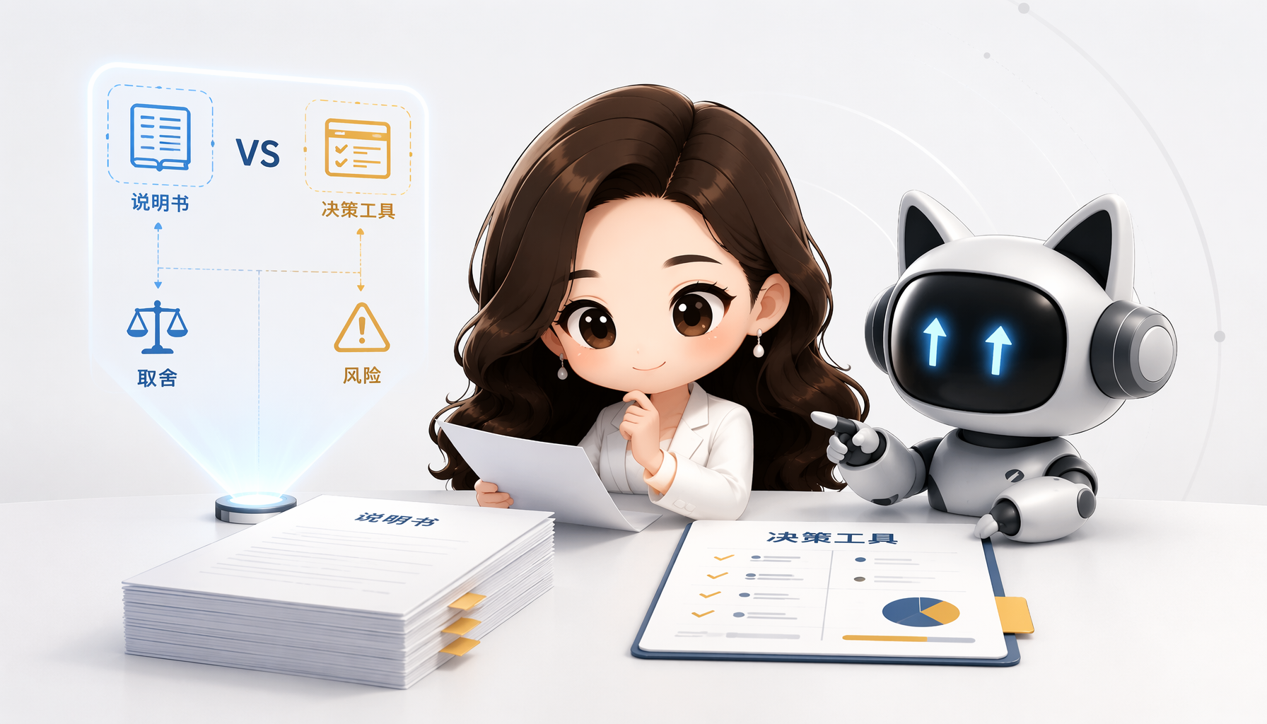 说明书与决策工具：方案要帮助拍板