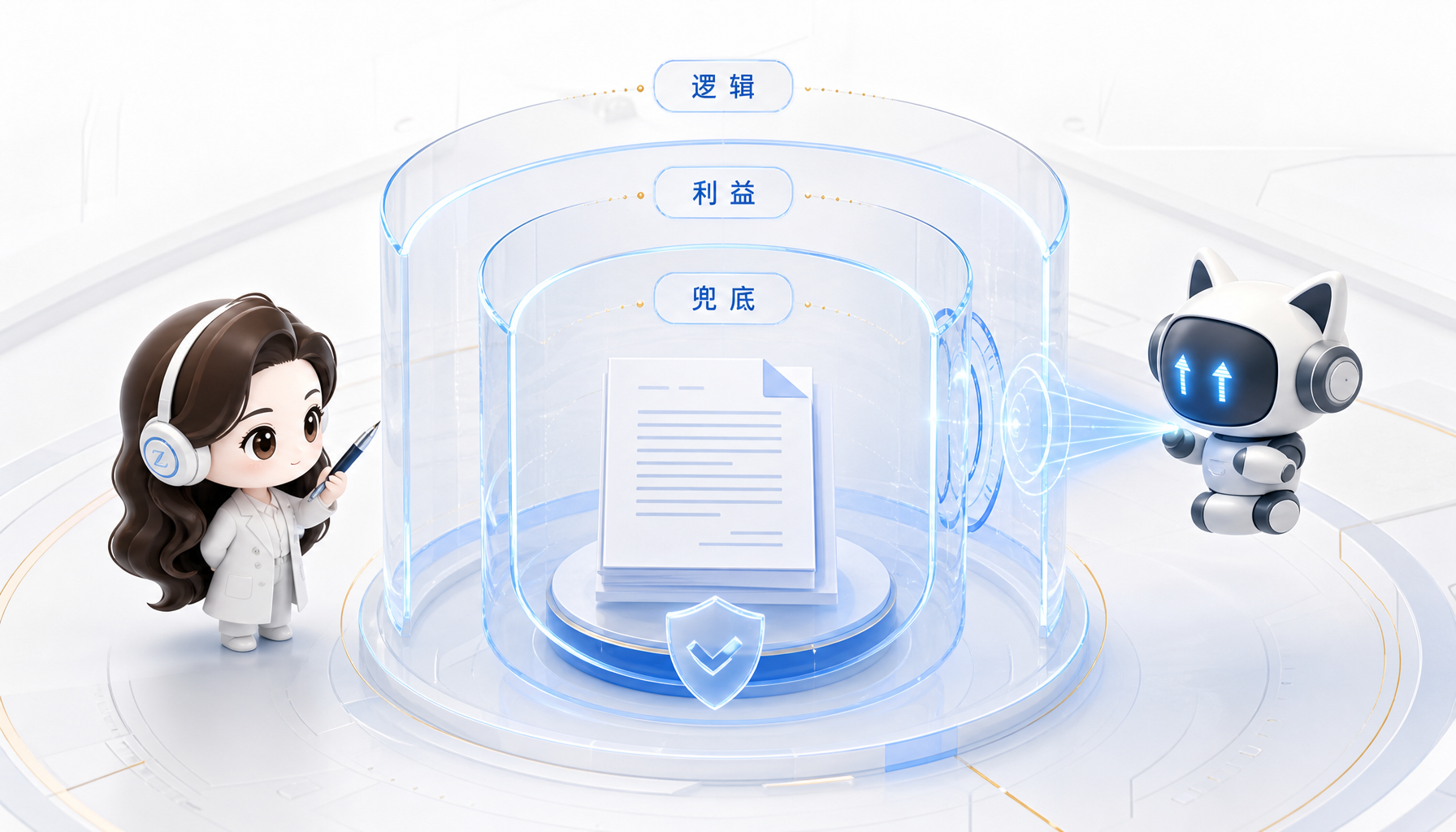 三层防御：逻辑、利益、兜底