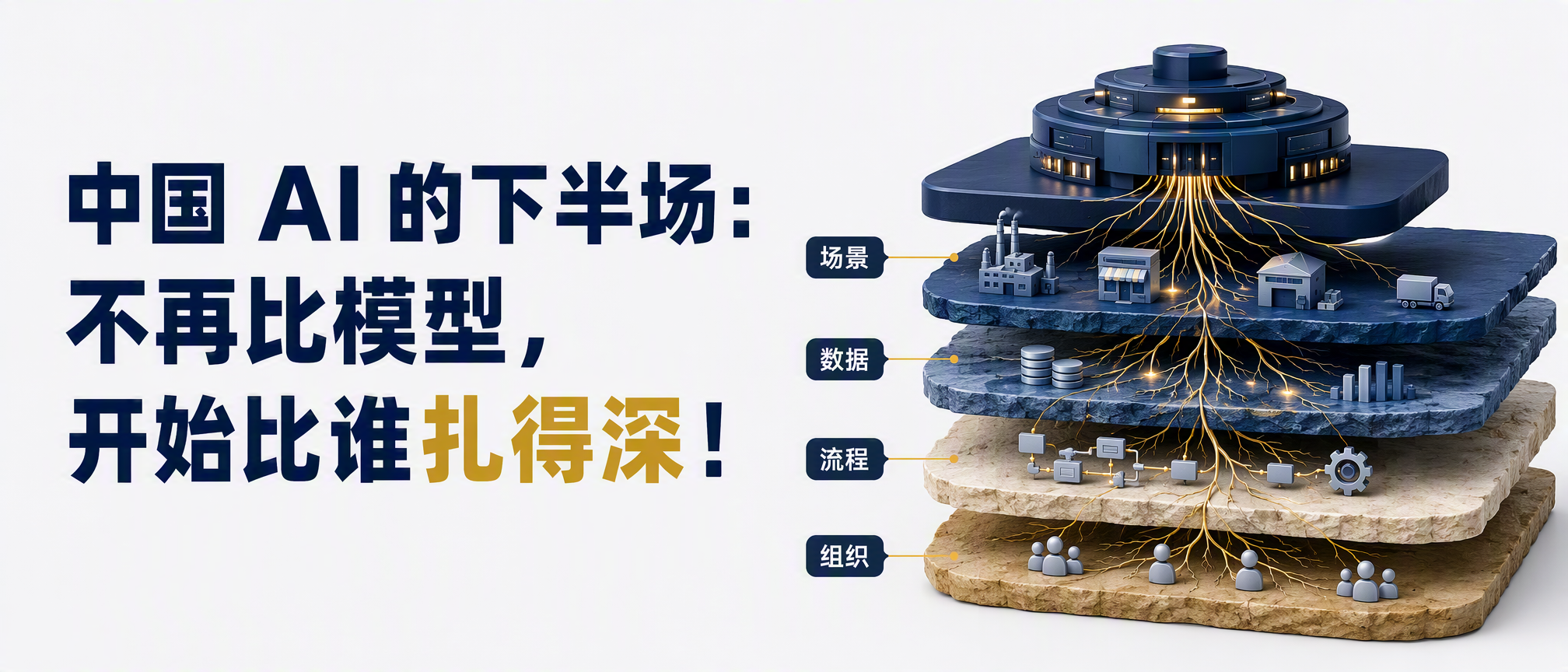 中国 AI 的下半场：不再比模型，开始比谁扎得深！