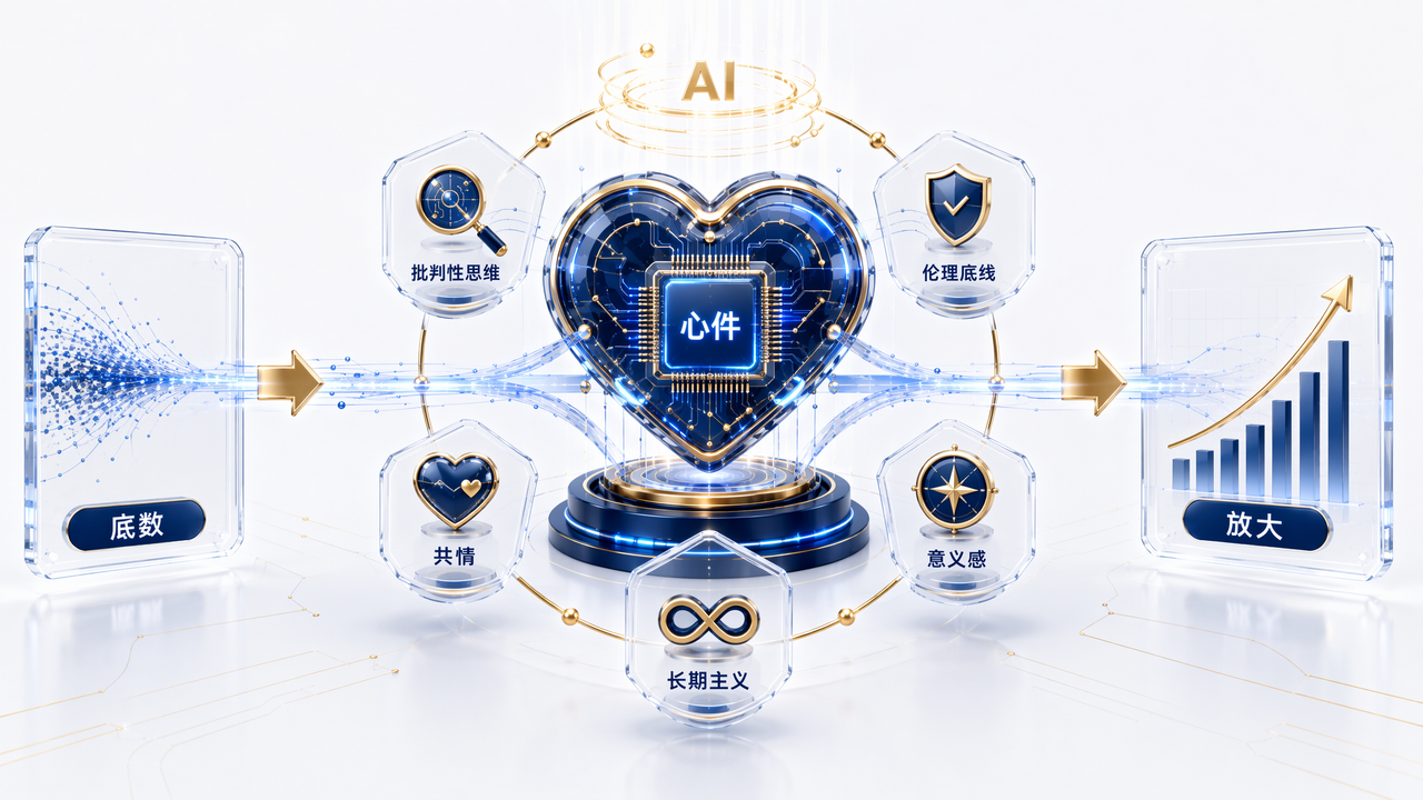 七、AI放大的不是能力，而是底数