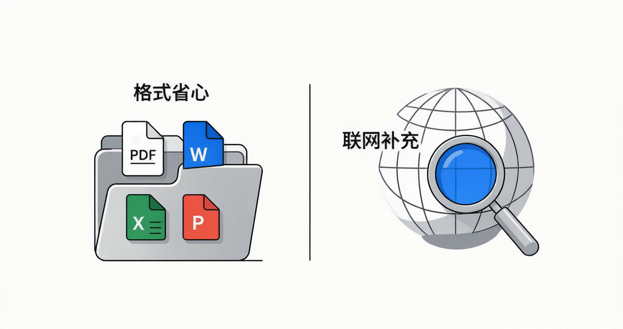 格式省心与联网搜索