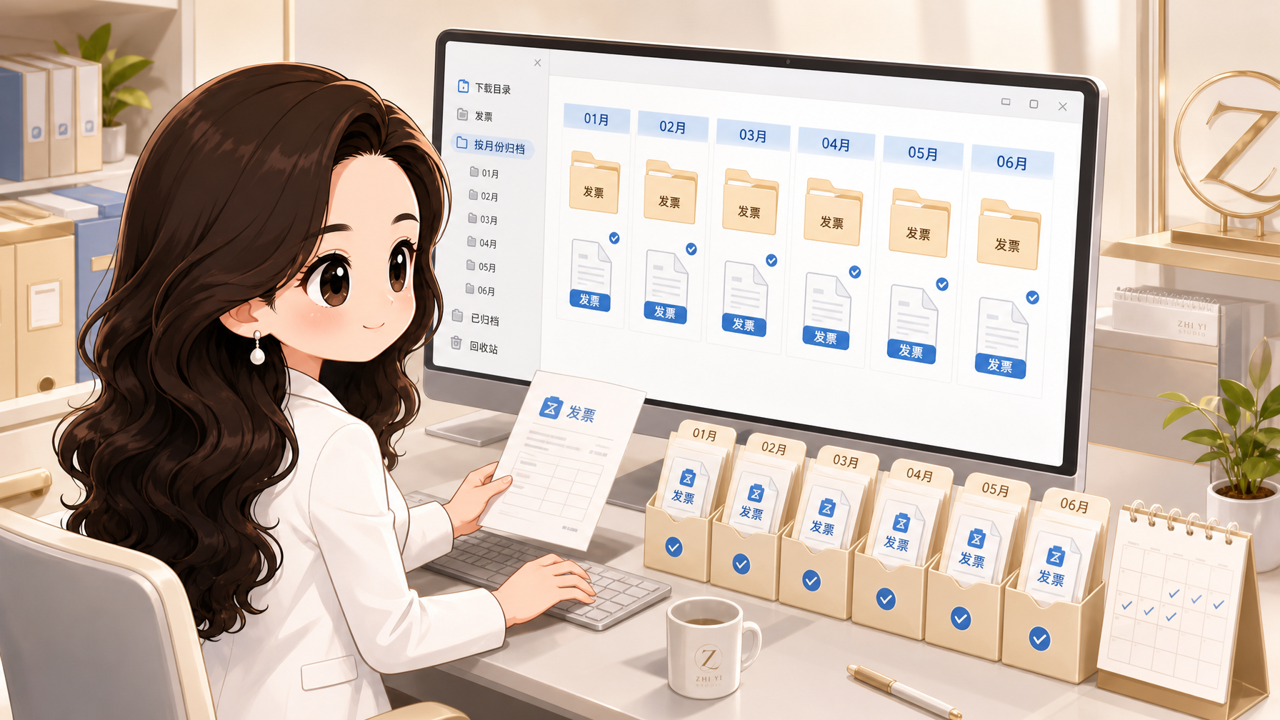 Marvis 整理发票文件插图