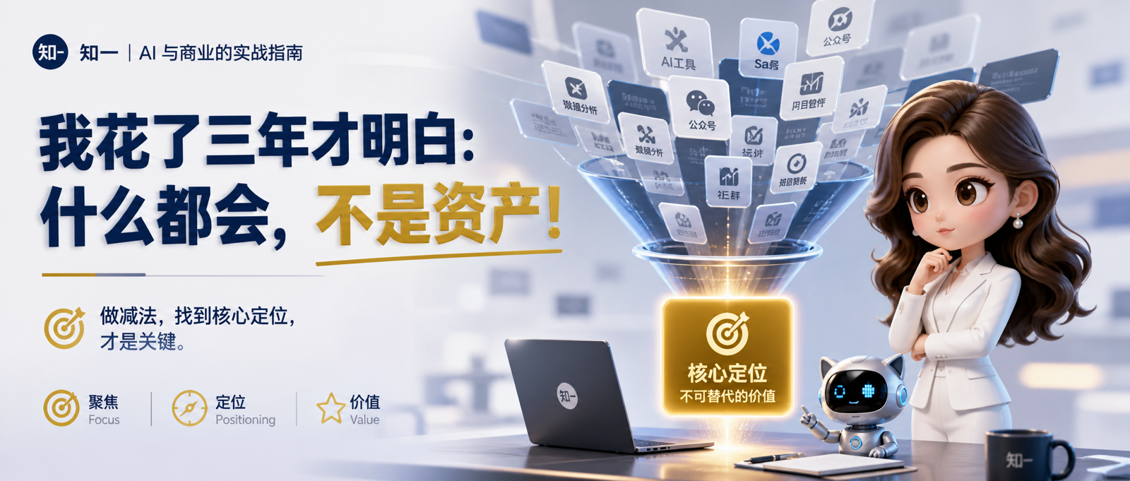 我花了三年才明白:什么都会,不是资产