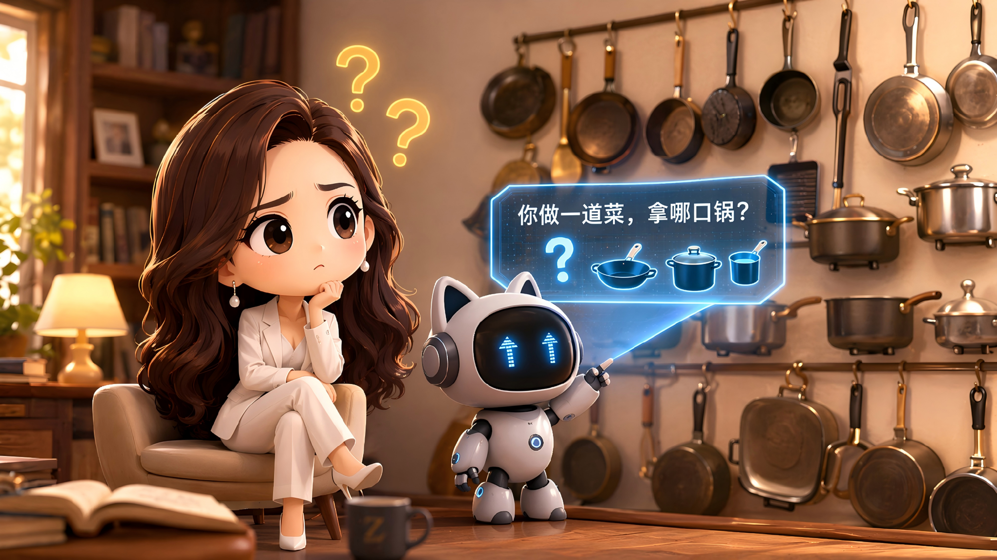 进阶:知墨的厨房比喻——锅全有了,却不知拿哪口