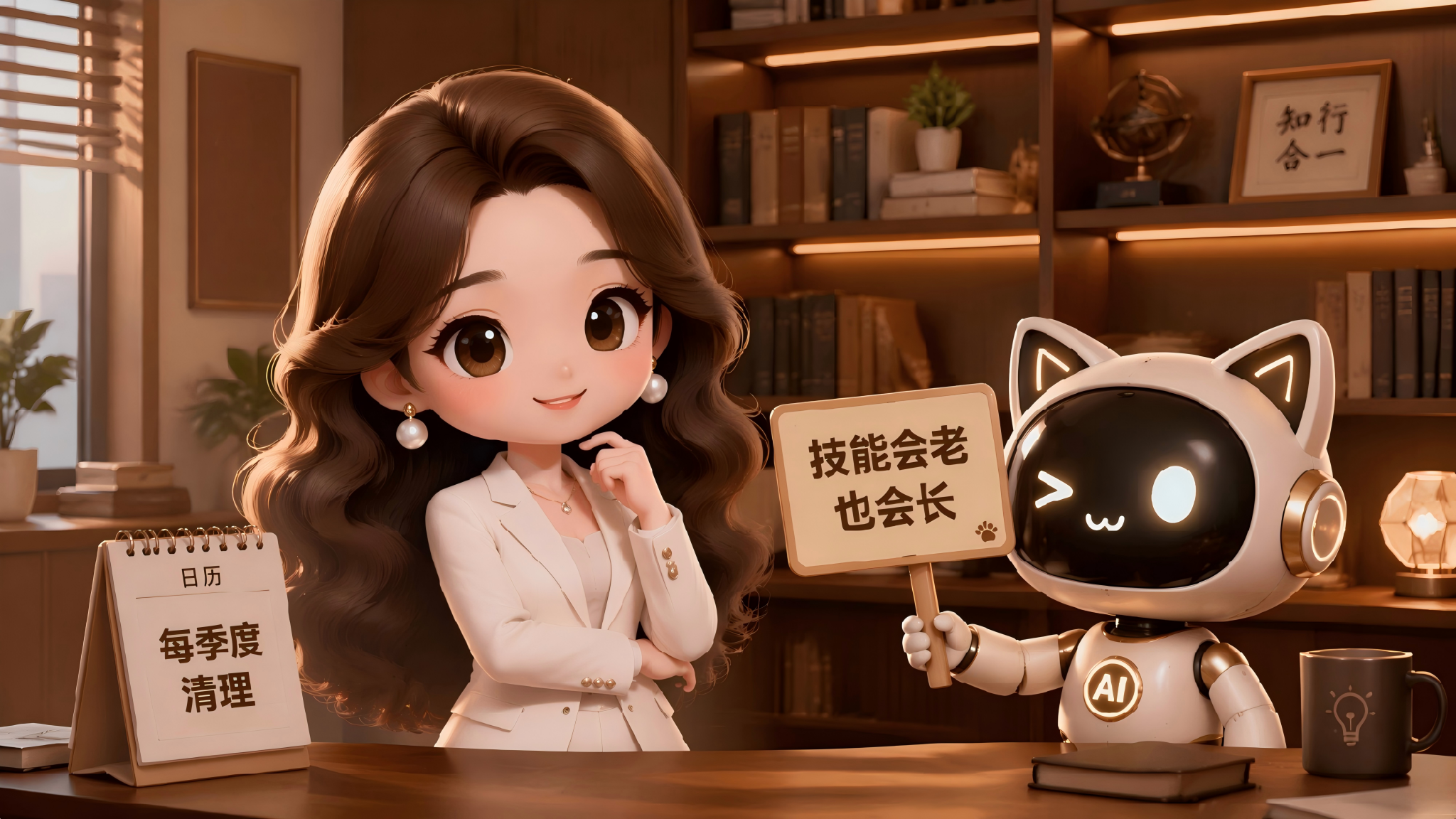 定期清