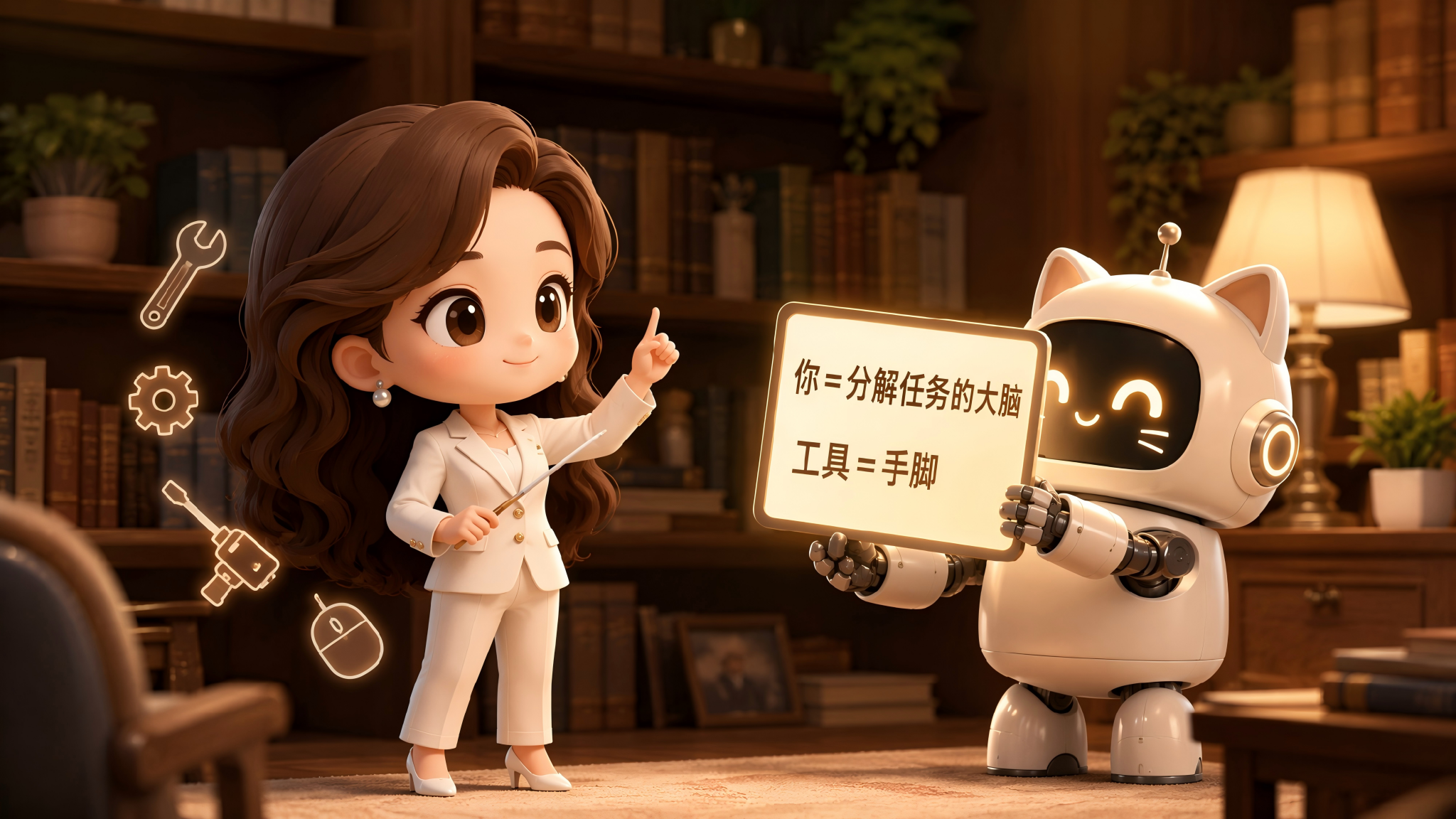 你是指挥，AI是手脚