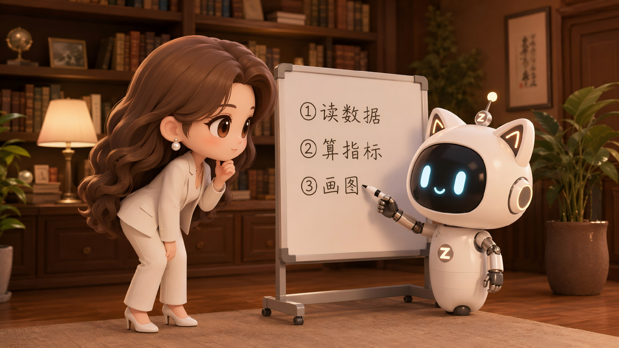 五步法:读数据·算指标·画图