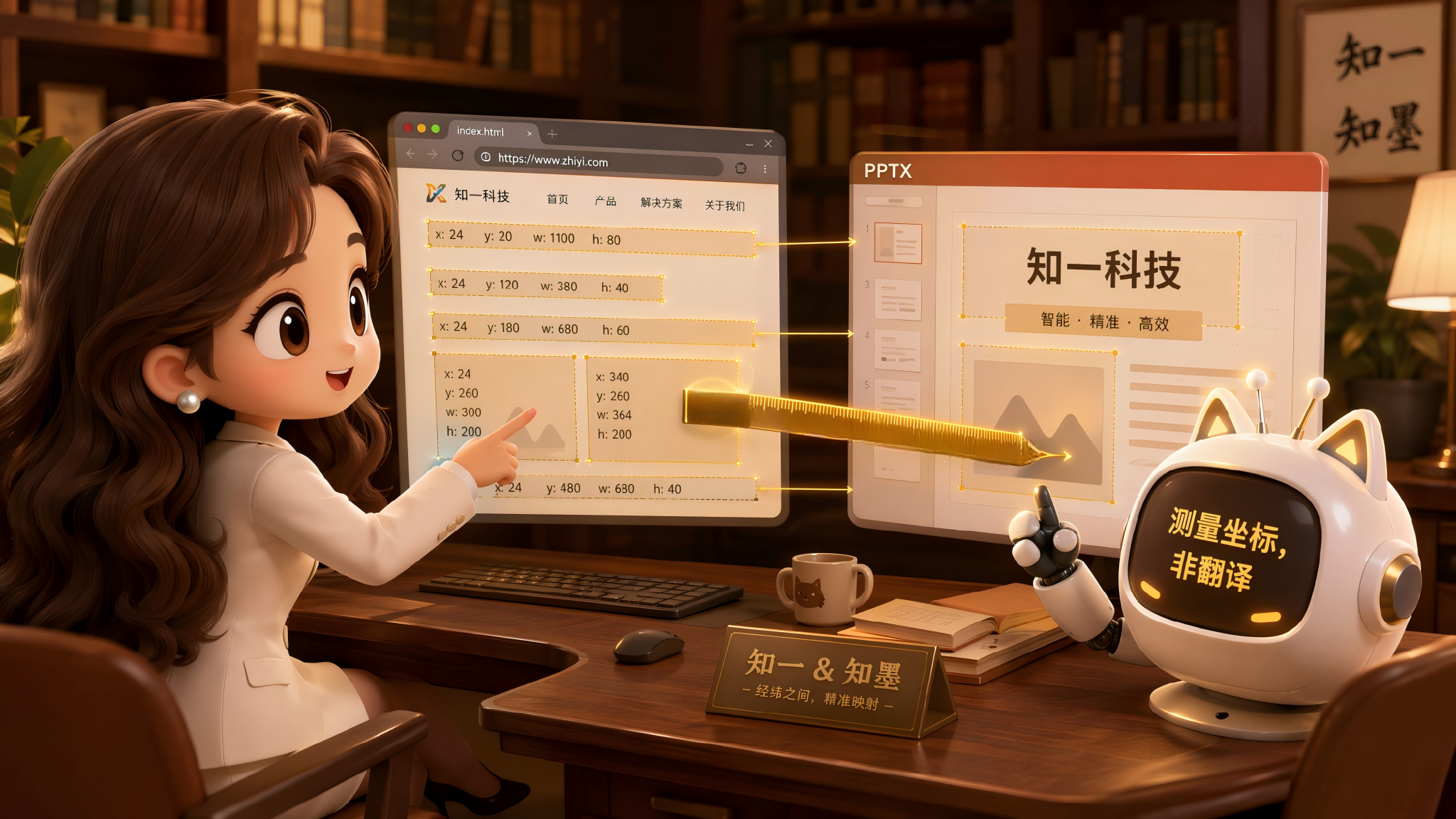 浏览器当标尺，测量元素坐标