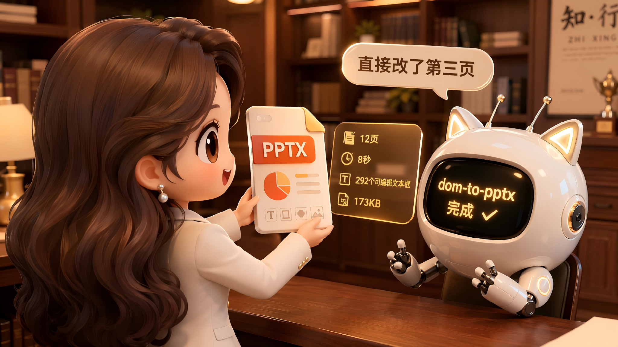 8秒结果：12页可编辑保真