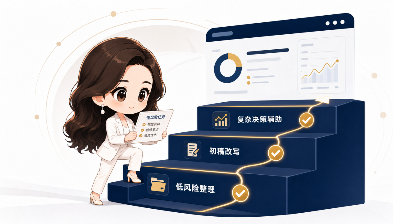 新手先从低风险任务开始，验证它是否真正降低修改成本
